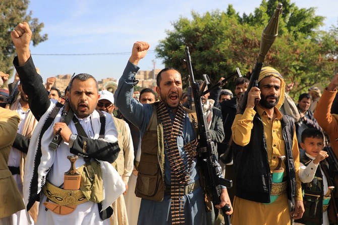Iran long has denied arming the Houthis, likely because of a yearslong United Nations arms embargo on the rebels. (AFP)