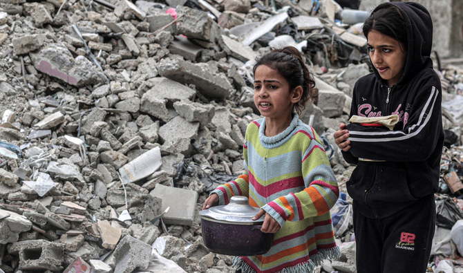 One in three children under age 2 in northern Gaza is now acutely malnourished and famine is looming. (AFP)