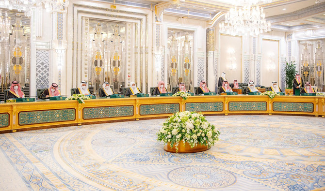 The Cabinet session was chaired by King Salman in Jeddah on Tuesday. (SPA)