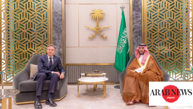 Saudi crown prince, Blinken discuss situation in Gaza｜Arab News Japan
