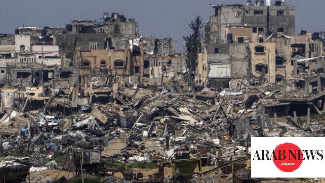Satellite images show 35% of Gaza’s building destroyed, UN says｜Arab News Japan