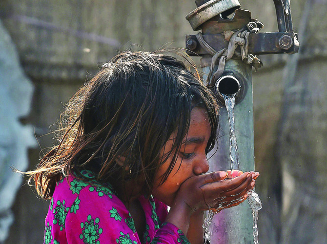 UNESCO WorldWater Day is observed annually on March 22 to highlight the significance of freshwater and advocate for sustainable management of freshwater resources. (AFP)