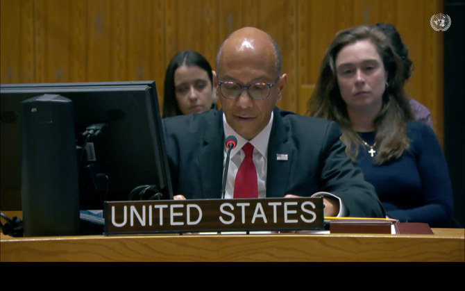 US ambassador Robert Wood told the UN Security Council on Tuesday a major military ground operation in Rafah was not the way to defeat Hamas. (Screenshot/UNTV)