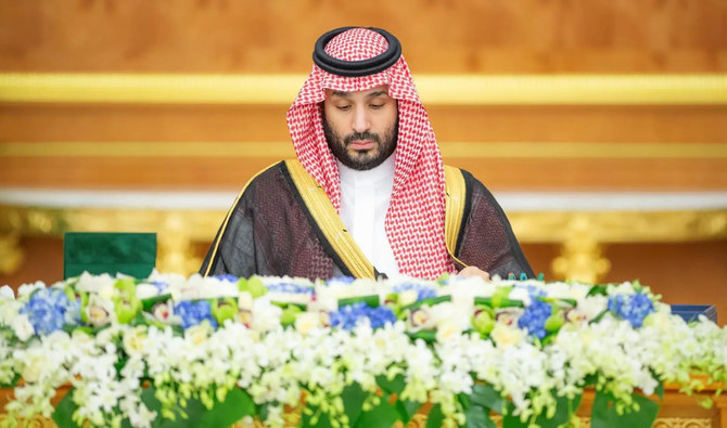 The Cabinet session was chaired by Crown Prince Mohammed bin Salman on Tuesday in Jeddah. (SPA)