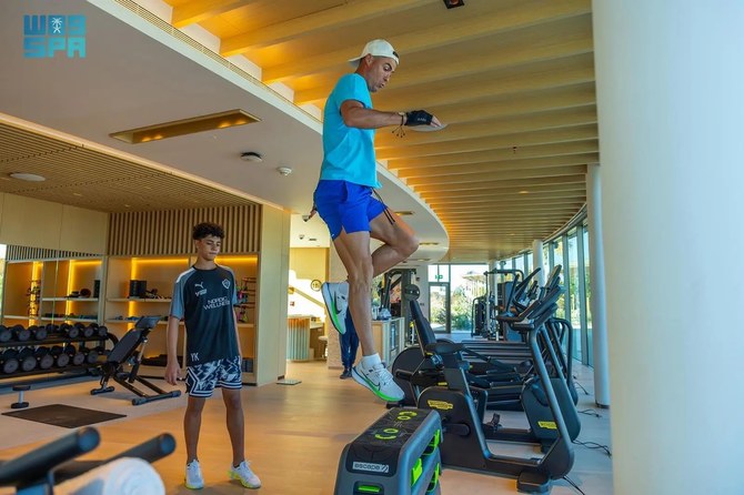 Saudi Pro League superstars Cristiano Ronaldo, Roberto Firmino, Fabinho Tavares and Roger Ibanez recently enjoyed a Red Sea holiday with their families. (SPA)