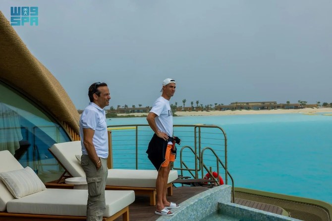 Saudi Pro League superstars Cristiano Ronaldo, Roberto Firmino, Fabinho Tavares and Roger Ibanez recently enjoyed a Red Sea holiday with their families. (SPA)