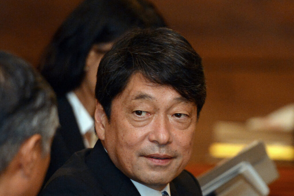 Opposition lawmakers were outraged Friday when budget committee chair ONODERA Itsunori, a governing party member, scheduled a vote later in the day on the budget bill. (AFP)