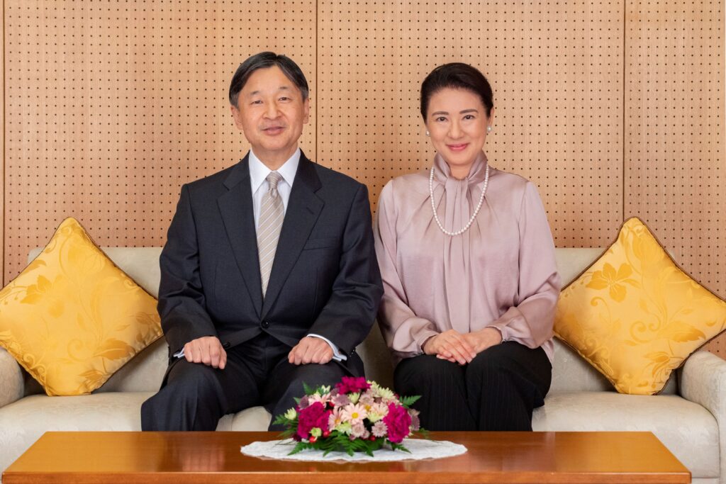 The Emperor and the Empress will use a Self-Defense Forces helicopter during Friday's trip after arriving at Noto Airport in Wajima. (AFP)