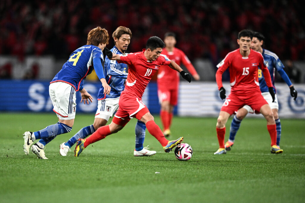 Japan were playing for the first time since their quarter-final exit at the Asian Cup, where they lost 2-1 to Iran. (AFP)