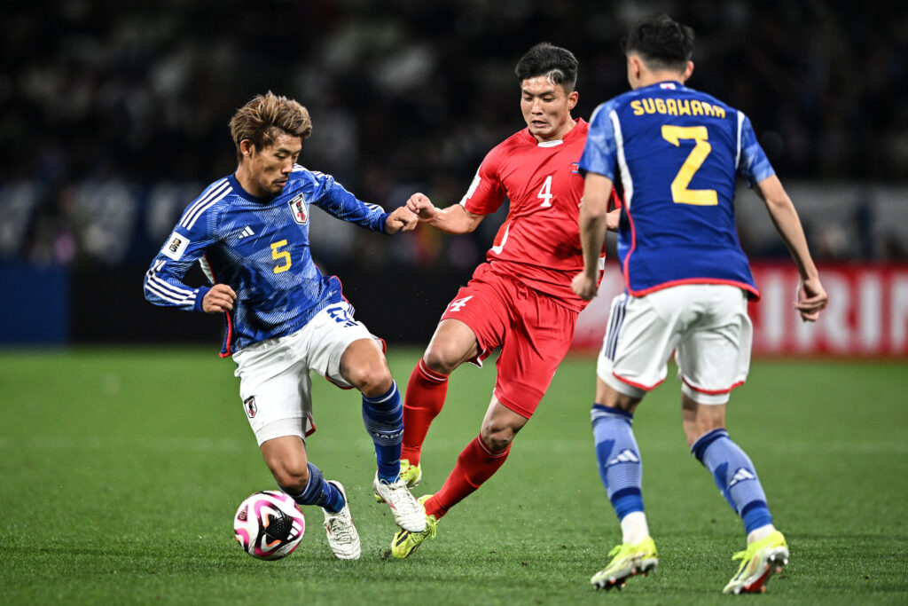 Japan were playing for the first time since their quarter-final exit at the Asian Cup, where they lost 2-1 to Iran. (AFP)