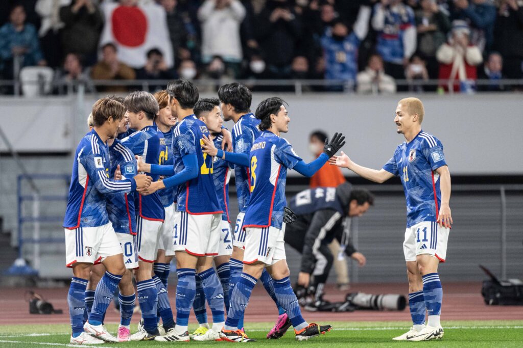 Japan were playing for the first time since their quarter-final exit at the Asian Cup, where they lost 2-1 to Iran. (AFP)