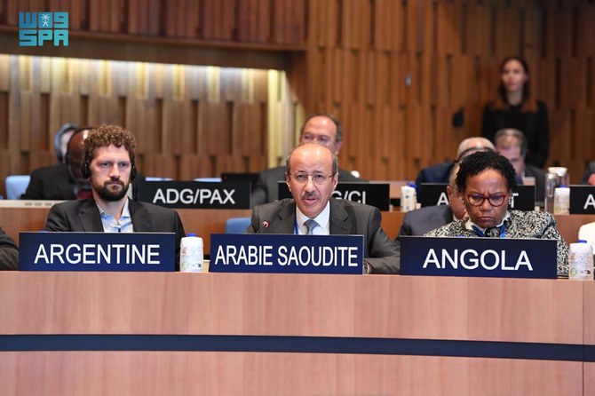 Al-Ruwaili led the Kingdom’s delegation at the 219th session of UNESCO’s executive board meeting in Paris, which ends on March 27, the Saudi Press Agency reported. (SPA)