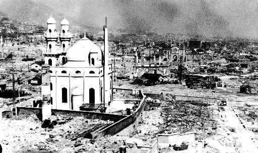 The three-story mosque in Nakayamate Dori in Chuo-ku, Kobe, was designed by Czech architect Jan Josef Svagr and built in 1935. It has a central prayer hall on the ground floor, as well as a white marble mihrab and minbar. (Supplied)