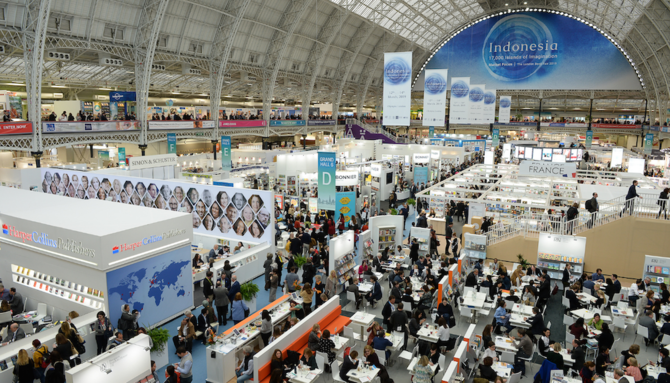 London Book Fair, which began on Tuesday, runs until March 14 in the English capital. (London Book Fair)