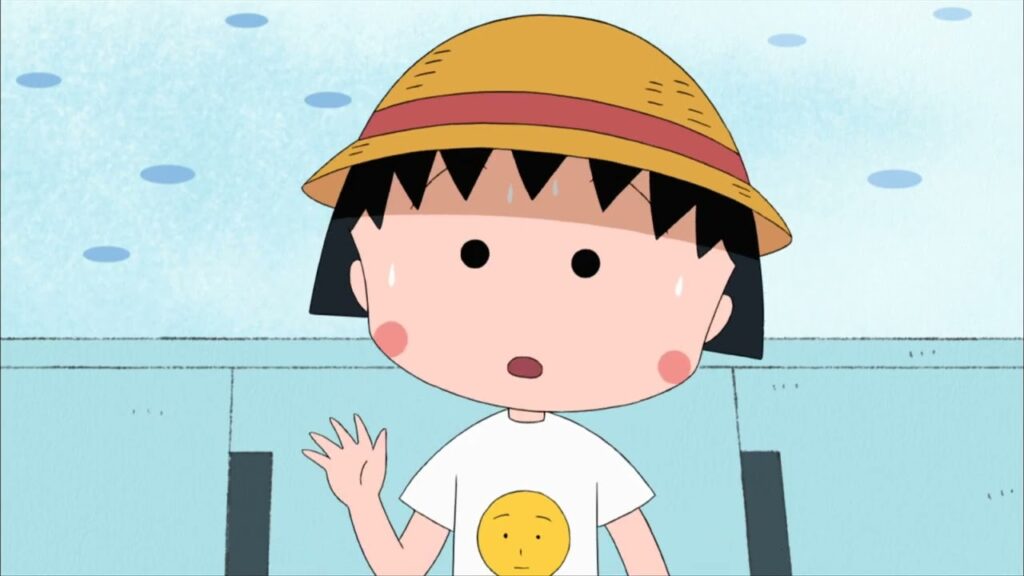 In Chibi Maruko Chan, Tarako provided the voice of Maruko, an elementary school girl, for more than 30 years since the broadcast of the anime series started in 1990. (Chibi Maruko Chan)