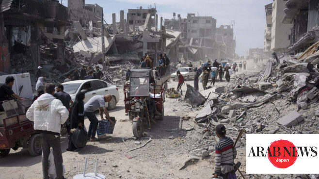 Gaza still hungry as aid trickles in before Eid festival｜Arab News Japan