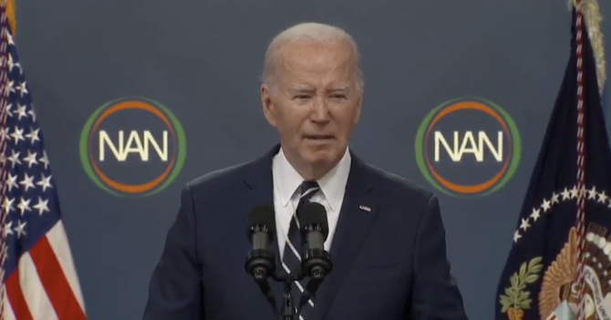 US President Joe Biden on Friday said he expected Iran to attack Israel “sooner, rather than later,” and warned Tehran not to proceed. (Screenshot)