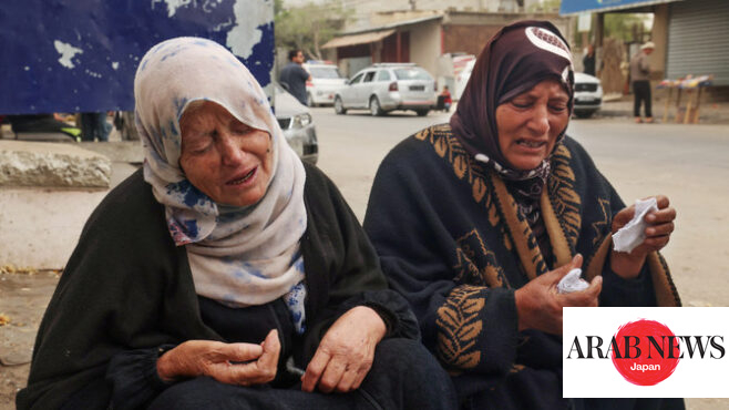 Gazans search for remains after deadly Rafah strike｜Arab News Japan