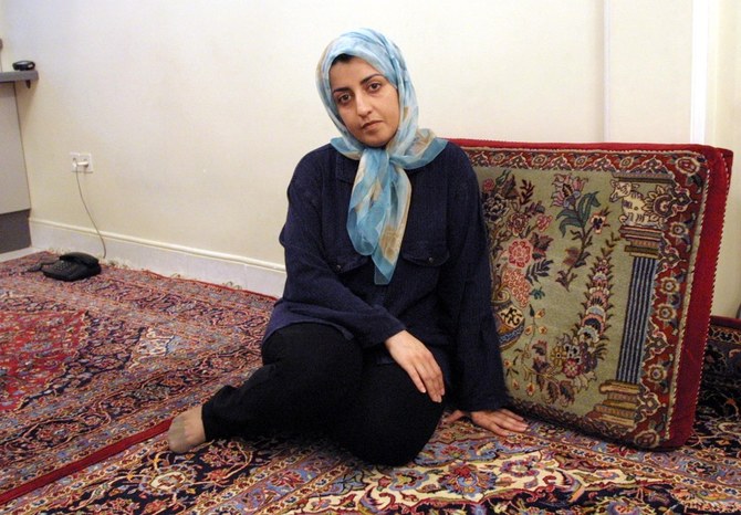 Narges Mohammadi. (AFP)