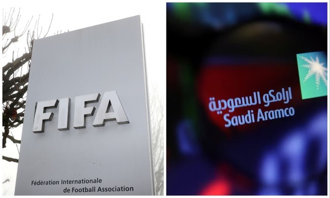 Aramco on Thursday signed a four-year global partnership with football’s governing body, FIFA, becoming a major worldwide partner in the energy category. (Supplied)