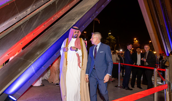 The ambassador welcomed guest of honor Prince Faisal bin Abdulaziz bin Ayyaf, Riyadh Region mayor, along with Saudi officials, and hundreds of Saudi guests, as well as visitors from Washington, including members of the US Congress. (Supplied)