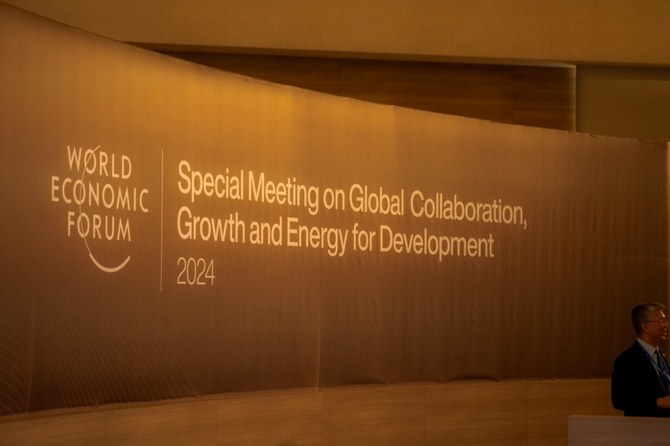 Around 1,000 thought leaders from 92 countries are in Riyadh for the WEF forum to ‘promote forward-thinking approaches to interconnected crises.’ (Abdulrahman Fahad Bin Shulhub/AN)