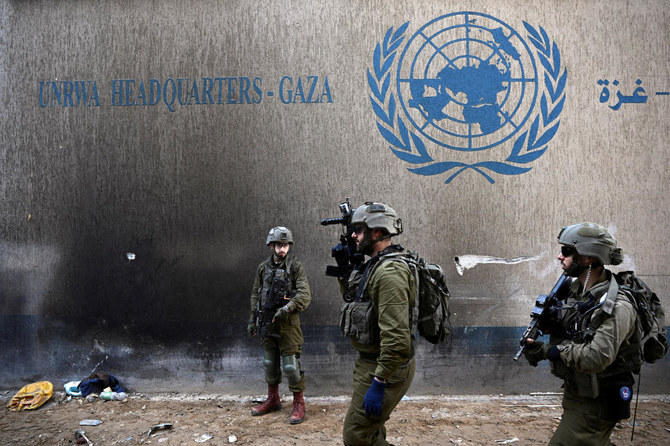 UNRWA was swept into controversy in January when Israel accused 12 of its 30,000 employees of being involved in the October 7 Hamas attacks. (File/Reuters)