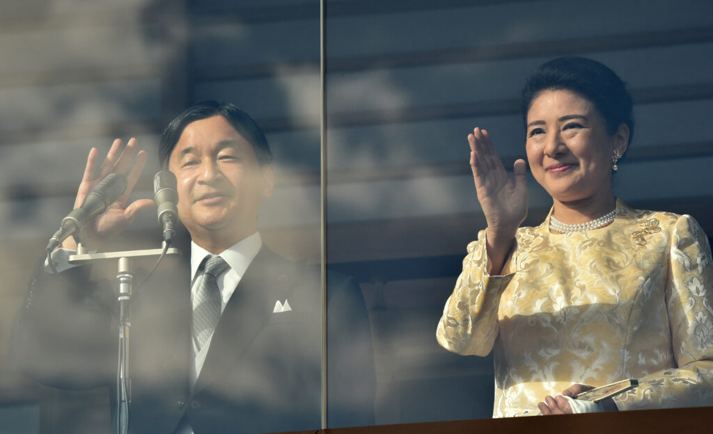 The Imperial couple will meet with people affected by the quake in the towns of Anamizu and Noto. (AFP)