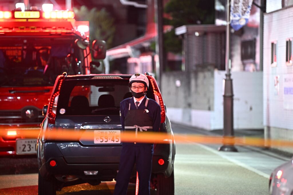 The Kishida attack on April 15 last year occurred while Japanese police authorities were reviewing their dignitary protection systems in the wake of the fatal shooting of former Prime Minister ABE Shinzo in July 2022. (AFP)