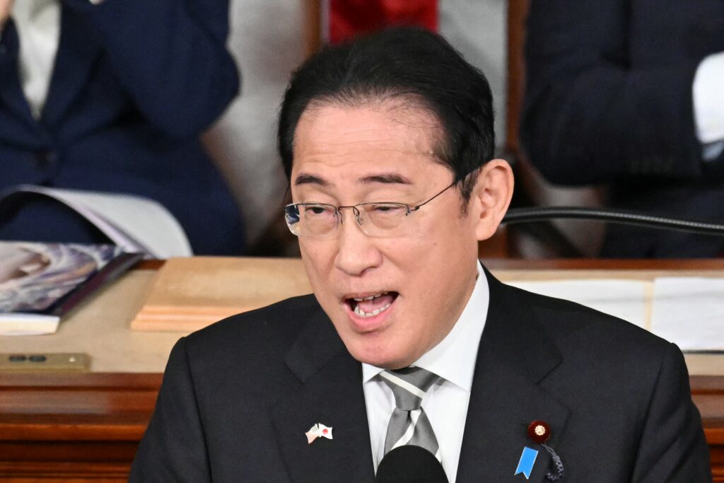 During the festival, Kishida is unlikely to visit the shrine, which is regarded by neighboring countries as a symbol of Japan's past militarism as it honors Class-A war criminals along with the war dead. (AFP)