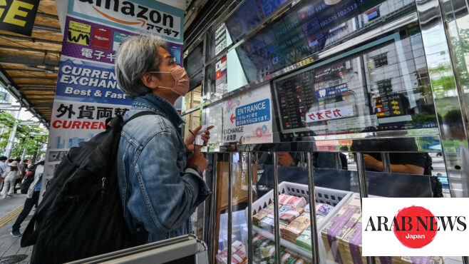 Yen swings after hitting new 34-year low, stocks rally｜Arab News Japan