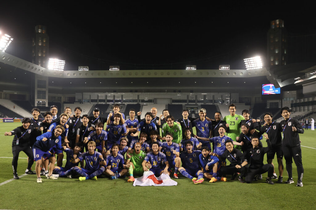 The Uzbeks beat Indonesia 2-0 in the semifinals on Monday in Doha, Qatar, and will face Japan for the title on Friday. (AFP)