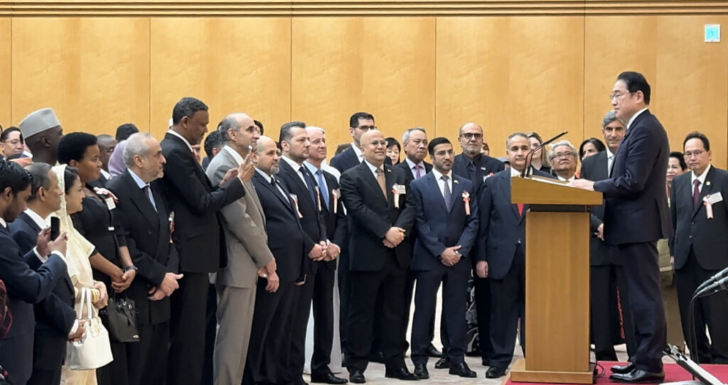 The event, described as a “networking night,” was held at the official Prime Minister’s Office in Tokyo and guests were offered an Iftar meal. (ANJ)