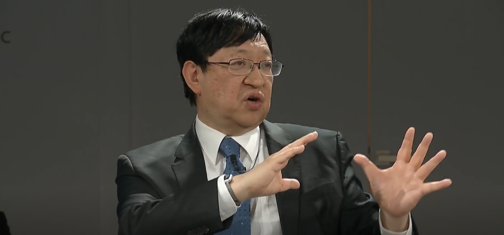 Kitano, who has more than 40 years of experience in the field of AI and robotics, shared that the next phase of AI development will be significant for scientific discovery as it will change the way scientists operate. (Screengrab) 