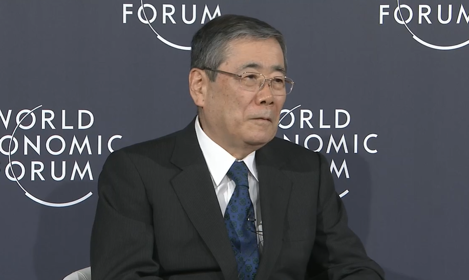 The MHI chairman said he hoped to see the commercialization of the nuclear fusion case in his lifetime. (WEF)