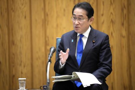 Japanese Prime Minister Fumio Kishida. (AP)