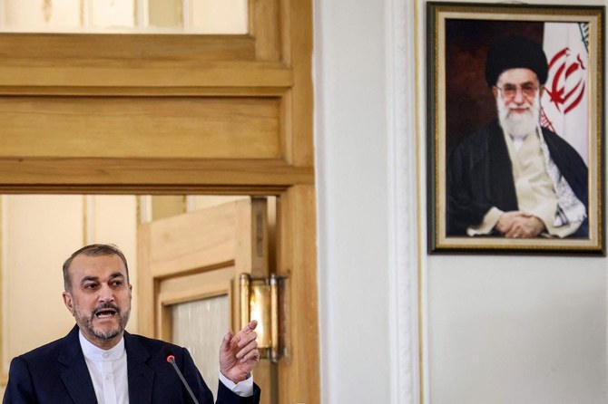 Iran’s foreign minister Hossein Amir-Abdollahian said his country has ‘tried to tell the United States clearly’” that Iran is ‘not looking for the expansion of tension in the region.’ (AFP)