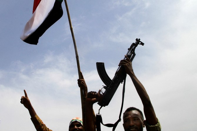 Sudanese armed forces mark Army Day. (File/AFP)