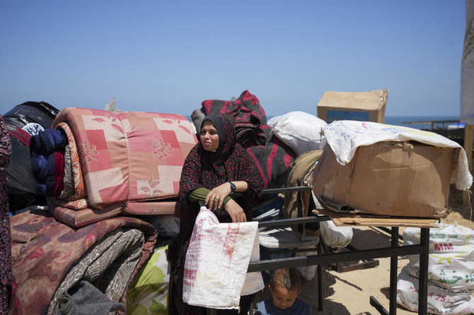 Some 700,000 Palestinians, a majority of the prewar population, fled or were driven from their homes before and during the 1948 Arab-Israeli war that followed Israel’s establishment, and a repeat of such calamity is now unfolding in Gaza. (AP)