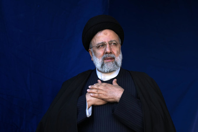 Iranian President Ebrahim Raisi, above, the country’s foreign minister and others have been found dead at the site of a helicopter crash Monday. (AP)