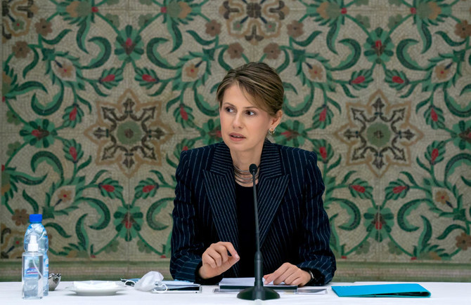 FILE PHOTO: Asma Assad, wife of Syrian President Bashar al-Assad (Reuters)