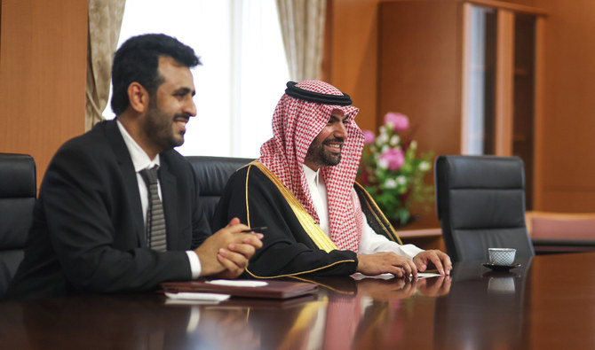 The pair discussed enhancing cultural cooperation between the two countries. (@BadrFAlSaud)