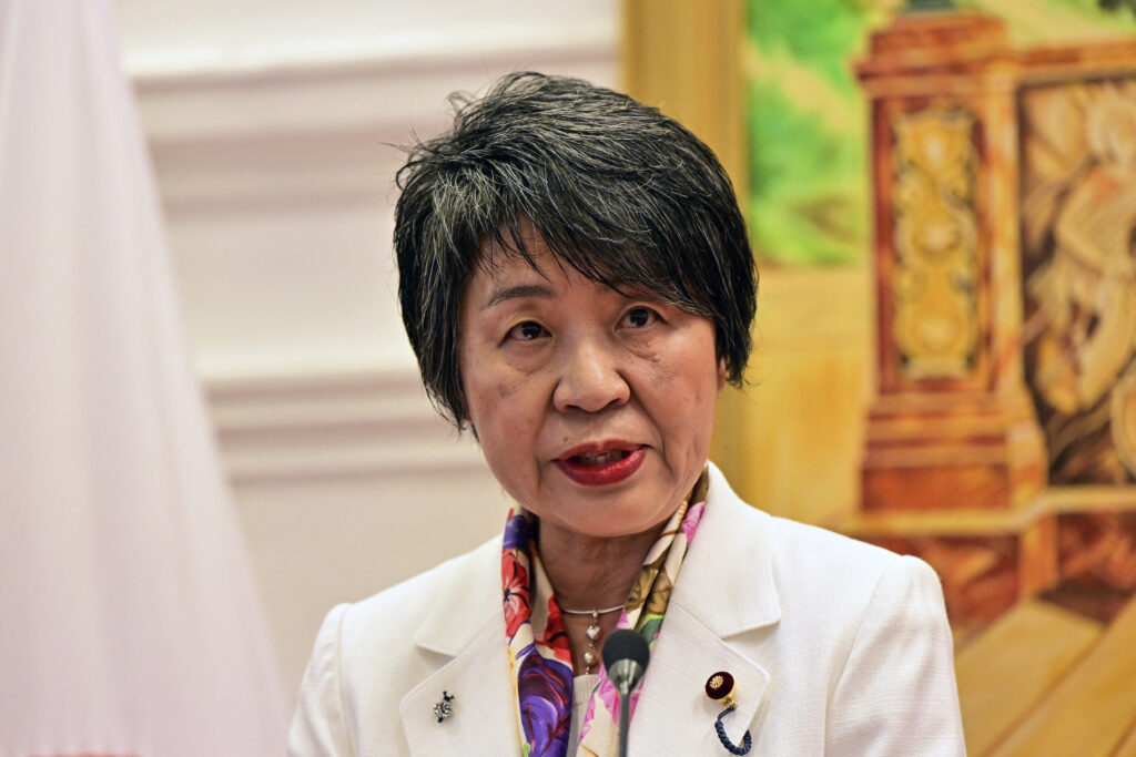 She indicated plans to increase diplomatic missions abroad with economic affairs officials who help Japanese companies make inroads. (AFP)