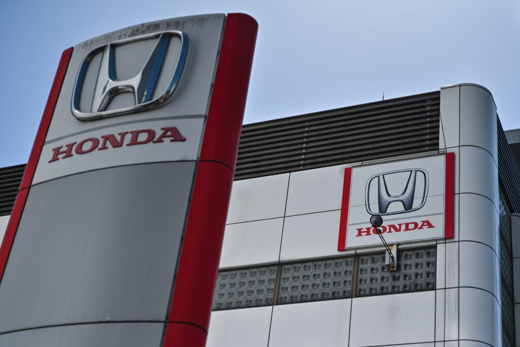 By 2030, the company is aiming for electric vehicles and fuel-cell EVs to account for 40 percent of global sales. (AFP)