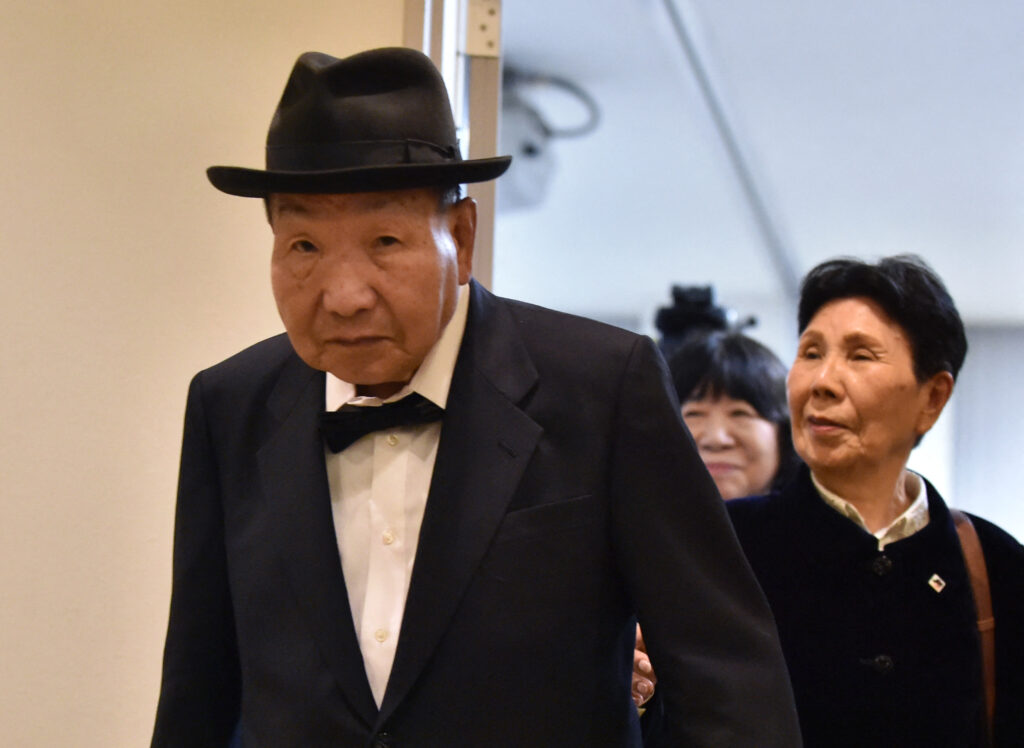At the retrial Wednesday in Shizuoka, south of Tokyo, the prosecution argued that Hakamada's guilt could be proven