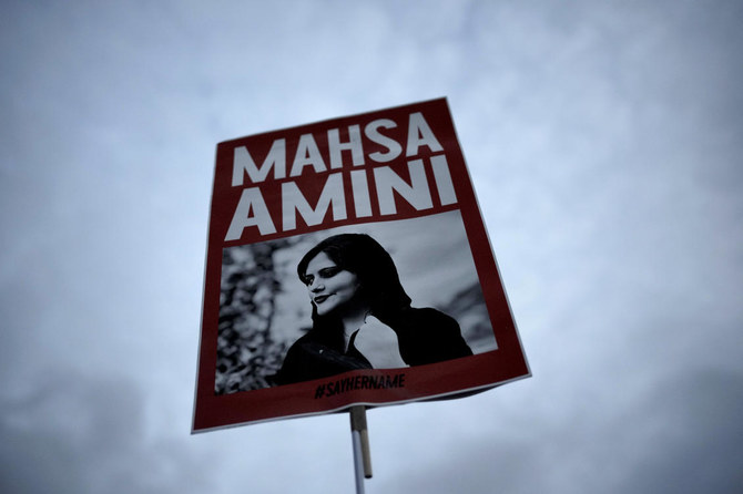 Iranian prosecutors filed criminal charges on May 1, 2024, targeting activists and journalists following a BBC report that alleged security forces “sexually assaulted and killed” a 16-year-old girl who led protests over the death of Mahsa Amini in 2022. (AP/File)