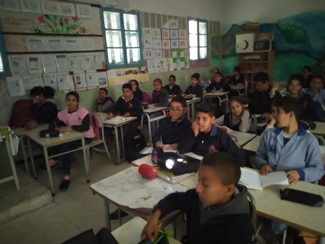 This photo posted on social media in March 2020 shows young students attending a forum on 