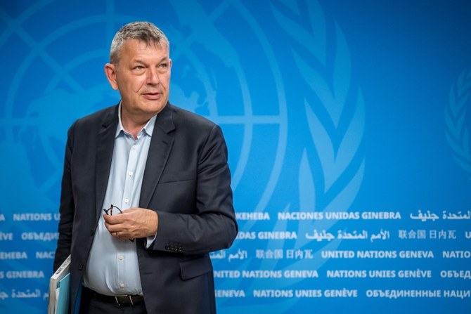 UNRWA chief Philippe Lazzarini. (AFP)