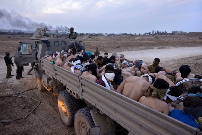 While Israel says it detains only suspected militants, many patients have turned out to be non-combatants taken during raids, held without trial. (AFP FilePhoto)