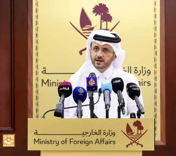 Majed Alansari, spokesperson of Qatar's Ministry of Foreign Affairs. (X: @MofaQatar_EN)